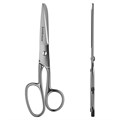 Ножницы ERICH KRAUSE "Ferro", 180 мм, серебристые, в картонной упаковке с европодвесом, 14852 231608