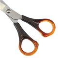 Ножницы STAFF Basic 160 мм, ручки под янтарь, ПВХ чехол с европодвесом, 236937 236937