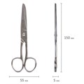 Ножницы цельнометаллические BRAUBERG "Professional", 150 мм, классической формы, 237101 237101