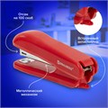 Степлер №10 BRAUBERG "SX-19", до 12 листов, с антистеплером, красный, 228589 228589