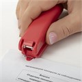 Степлер №10 BRAUBERG "SX-19", до 12 листов, с антистеплером, красный, 228589 228589