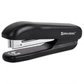 Степлер №10 BRAUBERG "SX-19", до 12 листов, с антистеплером, черный, 228587 228587