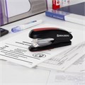 Степлер №24/6, 26/6 BRAUBERG "Extra", до 30 листов, черно-красный, 229085 229085