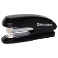Степлер №24/6, 26/6 BRAUBERG "Extra", до 30 листов, черно-серый, 229086 229086