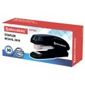 Степлер №24/6, 26/6 BRAUBERG "Extra", до 30 листов, черно-синий, 229084 229084
