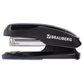 Степлер №24/6, 26/6 BRAUBERG "Extra", до 30 листов, черно-синий, 229084 229084