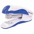 Степлер №24/6, 26/6 BRAUBERG "JET PRO", до 25 листов, эргономичный, бело-синий, 228584 228584