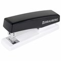 Степлер №24/6, 26/6 BRAUBERG "STYLE MAX", до 30 листов, черный, 272749 272749