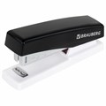 Степлер №24/6, 26/6 BRAUBERG "STYLE", до 25 листов, черный, 272747 272747
