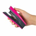 Степлер №24/6, 26/6 BRAUBERG "SUPER", до 30 листов, маджента и черный, 272740 272740