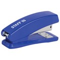 Степлер №24/6, 26/6 STAFF "Basic", до 20 листов, синий, 227406 227406