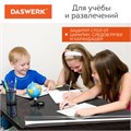 Коврик-подкладка, скатерть ПВХ прозрачная, гибкое/мягкое стекло, 120х60 см, 0,8 мм, DASWERK, 607878 607878