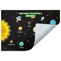 Настольное покрытие BRAUBERG KIDS, А3+, пластик, 46x33 см, "Space Out", 271731 271731