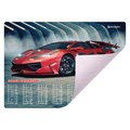 Настольное покрытие BRAUBERG, А3+, пластик, 46x33 см, "Sport Car", 270401 270401
