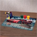 Настольное покрытие BRAUBERG, А3+, пластик, 46x33 см, "Sport Car", 270401 270401