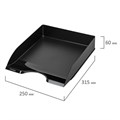 Лоток горизонтальный для бумаг "Дельта", А4 (315х250х60 мм), черный, ЛТГ-30460 235658