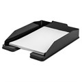 Лоток горизонтальный для бумаг "Эксперт-эконом", А4 (340х255х60 мм), полипропилен, черный, ЛТГ-30566 235672
