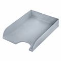 Лоток горизонтальный для бумаг BRAUBERG "Standard", 350х253х65 мм, серый, 238347 238347