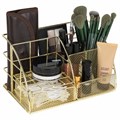 Органайзер для косметики и мелочей металлический 5 секций, MONTE VITA, 140х220х127 мм, золото, 272477 272477