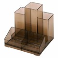Подставка-органайзер BRAUBERG-CONTRACT, 109х95х101,5 мм, 5 отделений, тонированная, 230994 230994
