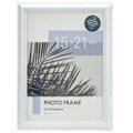 Рамка 15х21 см небьющаяся, багет 17,5 мм, пластик, BRAUBERG "Colorful", белая, 391240 391240