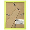 Рамка 15х21 см небьющаяся, багет 17,5 мм, пластик, BRAUBERG "Colorful", салатовая, 391243 391243