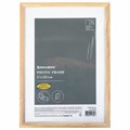 Рамка 21х30 см небьющаяся, аналог IKEA, багет 12 мм дерево, BRAUBERG "Woodray", цвет натуральный, 391360 391360