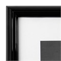 Рамка 21х30 см небьющаяся, багет 14 мм, пластик, BRAUBERG "Original", черная, 391229 391229