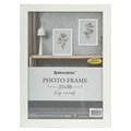 Рамка 21х30 см небьющаяся, КОМПЛЕКТ 3 штуки, багет 21 мм, МДФ, BRAUBERG "Idea", белая, 391392 391392
