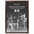 Рамка 21х30 см, дерево, багет 14 мм, BRAUBERG "Elegant", венге, акриловый экран, 391295 391295