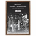 Рамка 21х30 см, дерево, багет 14 мм, BRAUBERG "Elegant", грецкий орех, акриловый экран, 391297 391297