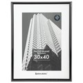 Рамка 30х40 см небьющаяся, багет 14 мм, пластик, BRAUBERG "Original", черная, 391230 391230