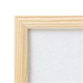Рамка 30х40 см небьющаяся, КОМПЛЕКТ 2 штуки, багет 12 мм, дерево, BRAUBERG "Woodray", цвет натуральный, 391389 391389