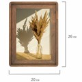 Рамка из мангового дерева BRAUBERG LOFT EGO, фото 15х21 см, стекло, 20х26 см, 391281 391281