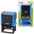 Датер самонаборный 6 строк+дата, оттиск 60х40 мм, синий, TRODAT 4727 Bank, КАССЫ В КОМПЛЕКТЕ, 188551 236805