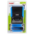 Датер самонаборный, 6 строк+дата, оттиск 60х40 мм, синий, TRODAT 4727, кассы в комплекте, 188617 235551
