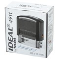Оснастка для штампа, размер оттиска 38х14 мм синий, TRODAT IDEAL 4911 P2, подушка в комплекте, 125417 236842
