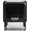Оснастка для штампа, размер оттиска 47х18 мм, синий, TRODAT 4912 P4, подушка в комплекте, 52877 235556