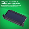 Оснастка для штампа, размер оттиска 58х22 мм, синий, TRODAT IDEAL 4913 P2, подушка в комплекте, 125423 236844
