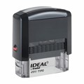 Штамп самонаборный 3-строчный, оттиск 38х14 мм, без рамки, TRODAT IDEAL 4911 P2, КАССА В КОМПЛЕКТЕ, 125426/168224 236847