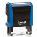 Штамп самонаборный 3-строчный, оттиск 38х14 мм, синий без рамки, TRODAT 4911P4/DB, КАССА В КОМПЛЕКТЕ, 4911/DB 230960