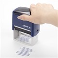Штамп самонаборный 8-строчный STAFF, оттиск 60х40 мм, "Printer 8027", КАССЫ В КОМПЛЕКТЕ, 237430 237430