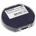 Подушка сменная STAFF, D=40 мм, для оснасток "Printer 9140", синяя, 237440 237440