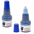Краска штемпельная TRODAT IDEAL 7014 синяя 24 мл, на водно-глицериновой основе, 206916 238942