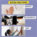 Монтажная прозрачная суперпрочная двухсторонняя лента 19 мм х 5 м, акриловая, 1 мм, BRAUBERG, 606424 606424