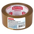 Клейкая лента упаковочная, 48 мм х 100 м, КОРИЧНЕВАЯ, толщина 45 микрон, BRAUBERG, 221688 221688