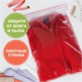 Пакеты ZIP LOCK "зиплок" СВЕРХПРОЧНЫЕ, комплект 100 шт., 300х400 мм, ПВД, 100 мкм, BRAUBERG EXTRA, 608184 608184