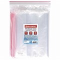 Пакеты с замком ZIP LOCK "зиплок", комплект 100 шт., 200х300 мм, ПВД, толщина 40 микрон, BRAUBERG, 606216 606216