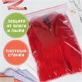 Пакеты с замком ZIP LOCK "зиплок", комплект 100 шт., 250х300 мм, ПВД, толщина 40 микрон, BRAUBERG, 606217 606217