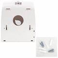 Диспенсер для полотенец в рулонах LAIMA PROFESSIONAL ECO (Система H1), механический, белый, ABS-пластик, 606550 606550